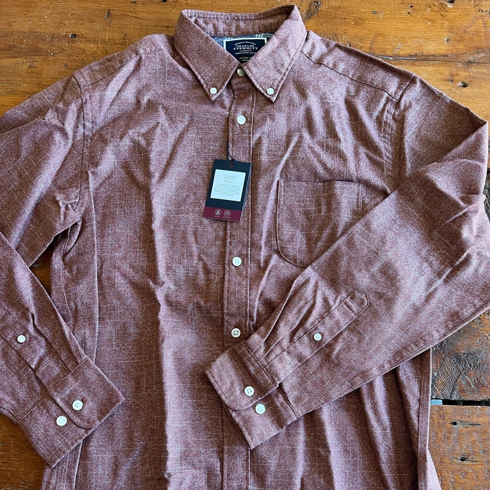 Charles Tyrwitt non-iron classic-fit twill shirt